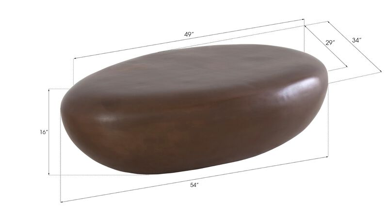 River Stone Large Coffee Table
