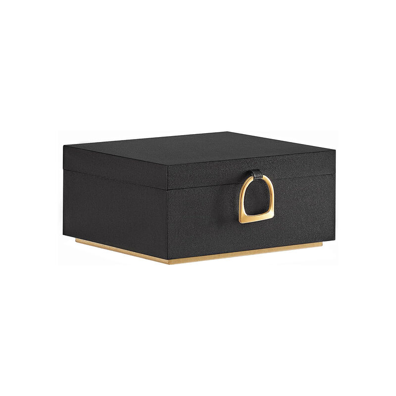 2-Layer Jewelry Box with Handle for Stylish and Portable Storage