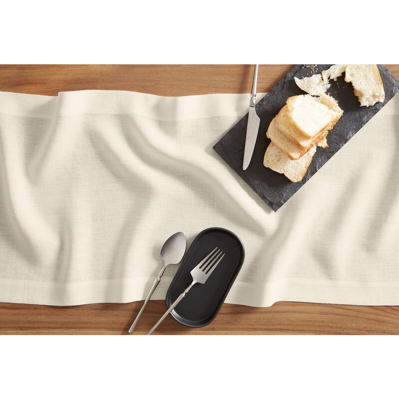 Solino Home 100% Pure Linen Table Runner | Sonoma