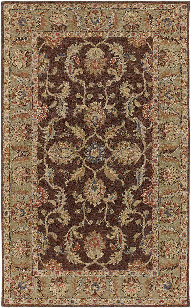 Caesar CAE-1007 10' x 14' Brown Rug