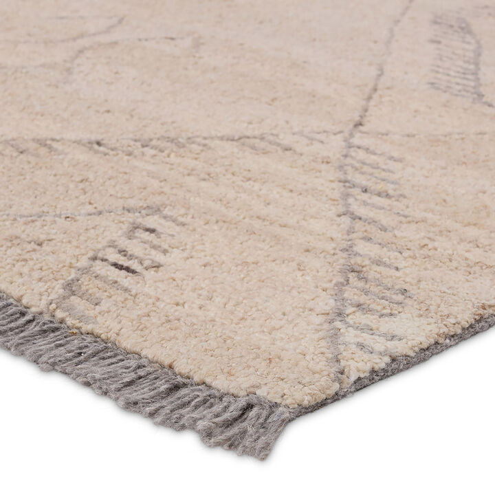 Hadi Anisah White 5' x 8' Rug