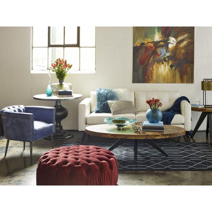 Moe�s Parq Oval Coffee Table Amber