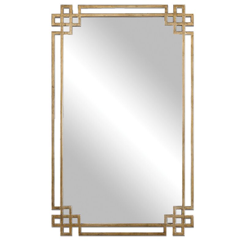 Uttermost Devoll Antique Gold Mirror