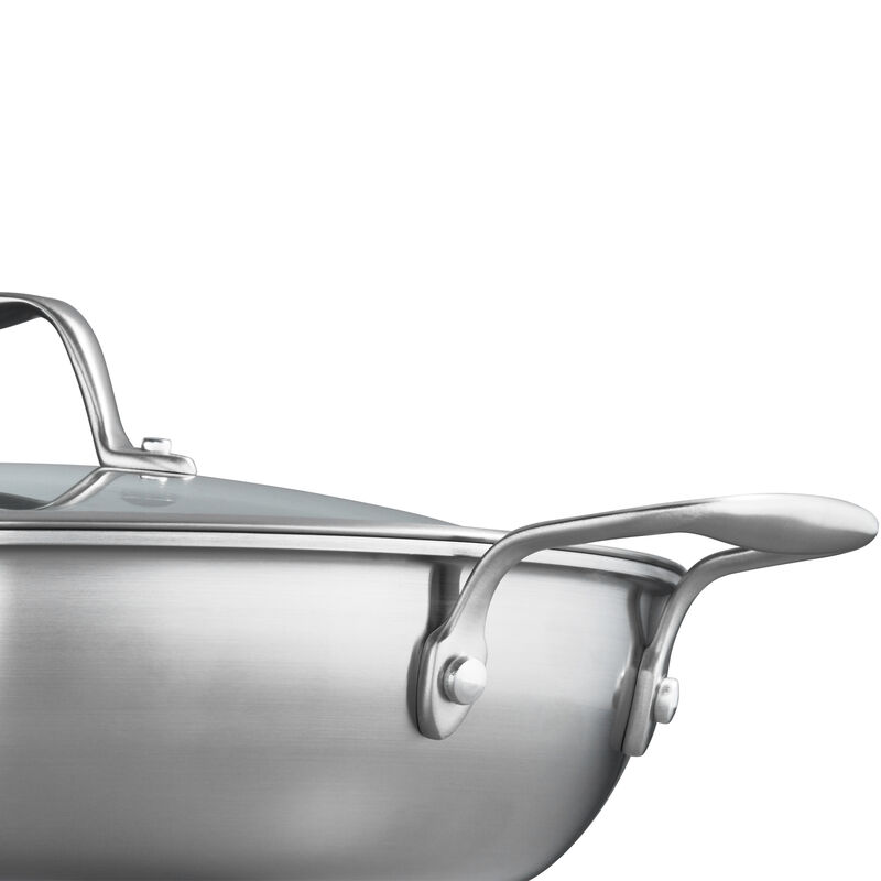 ZWILLING Spirit 3-ply 4-qt Stainless Steel Ceramic Nonstick Braiser
