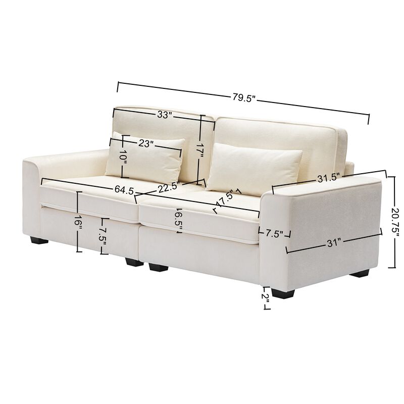 Christopher Knight Home® Modern Loveseat Sofa Couch
