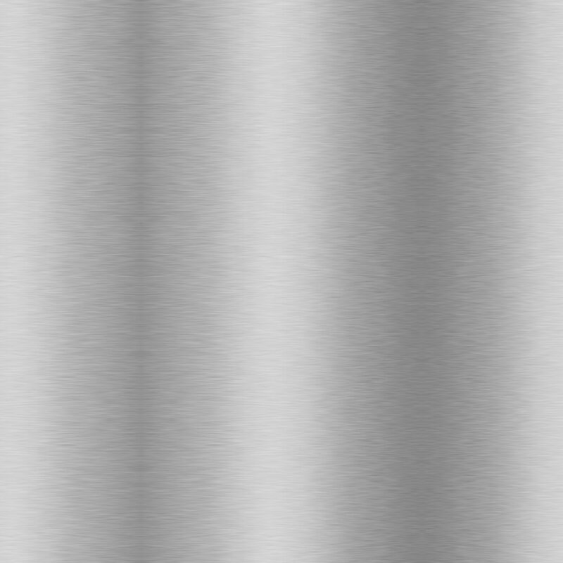 Nolagam Swivel Stool in Brushed Stainless Steel with Black Faux Leather