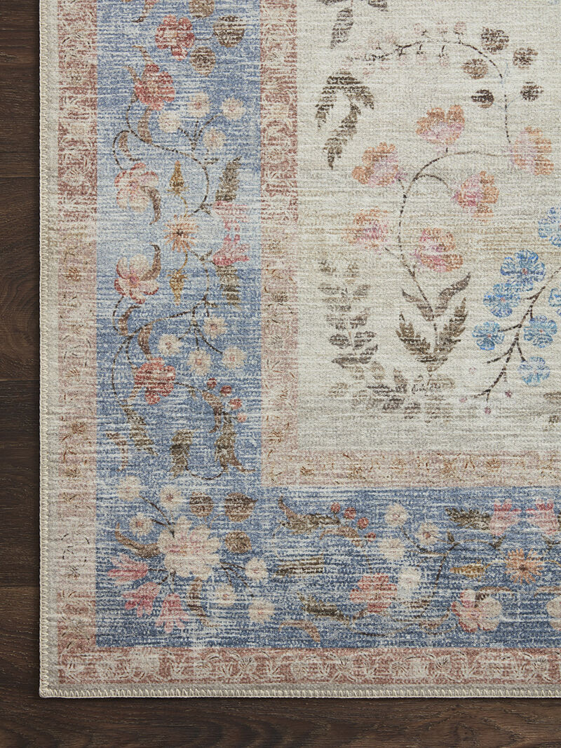 Palais PAL04 Light Blue 7'6" x 9'6" Rug
