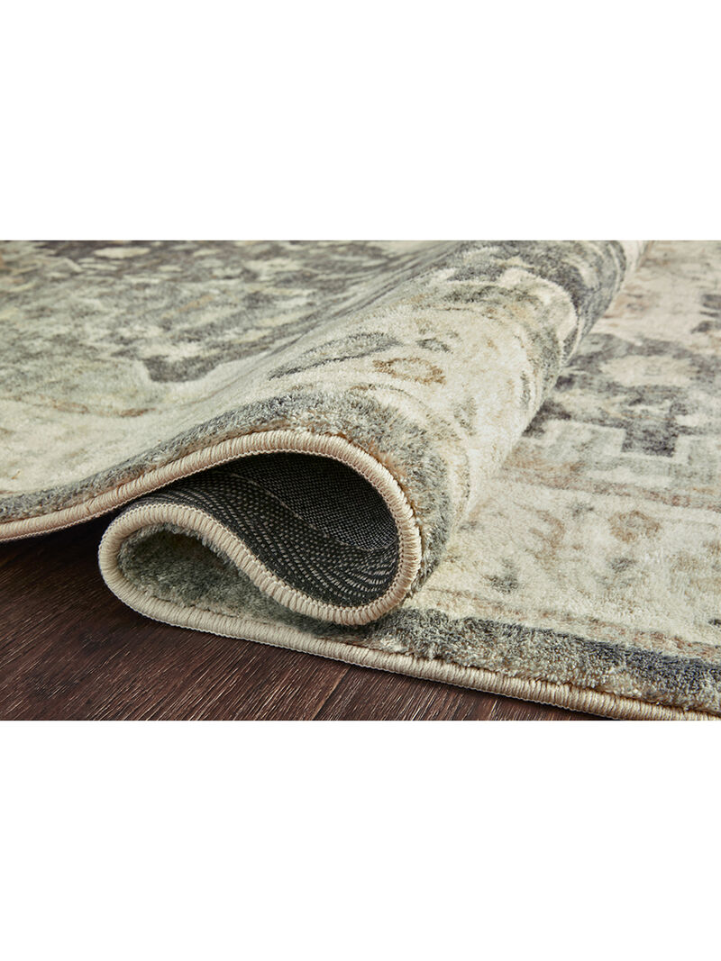 Rosette ROS09 Slate/Ivory 3'3" x 5'3" Rug