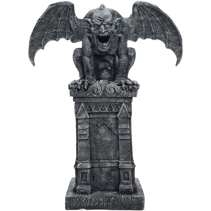Haunted Hill Farm 3.2ft Resin Gargoyle Statue
