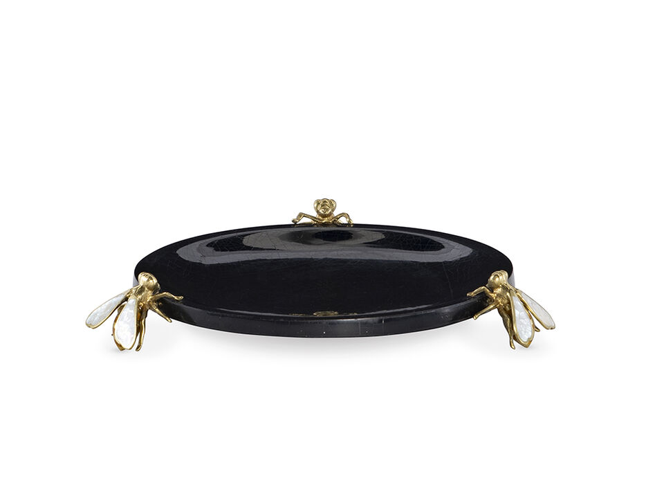 Brass Bumblebee Dish