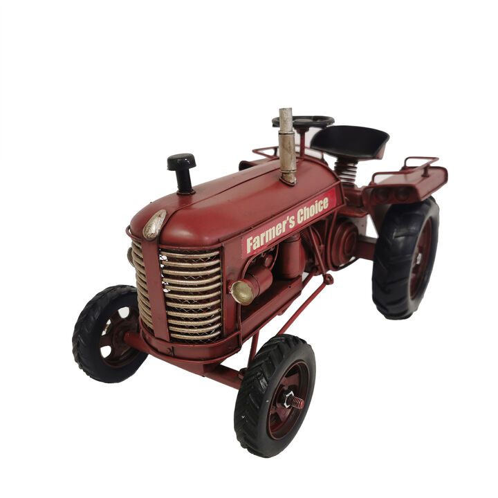 Decorative Tractor Metal Model