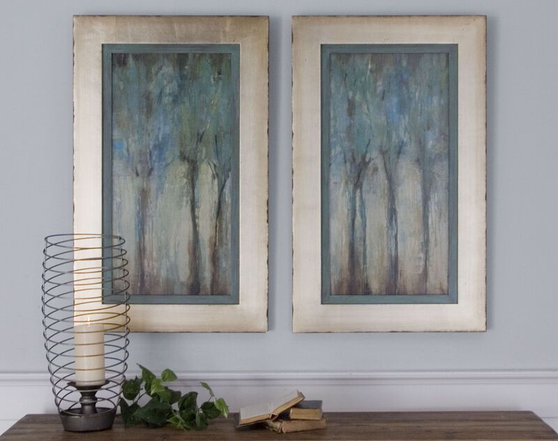 Uttermost Whispering Wind Framed Art, S/2