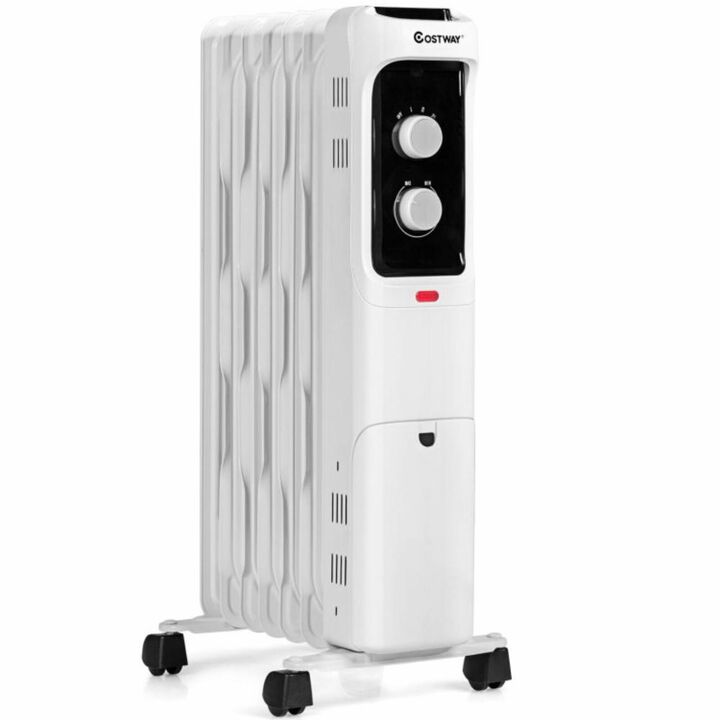 Costway 1500W Portable Space Heater with Adjustable Thermostat