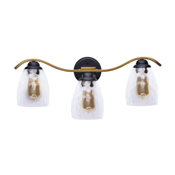 Teamson Home - Heidi Dimmable 3-Light Bathroom Vanity Light