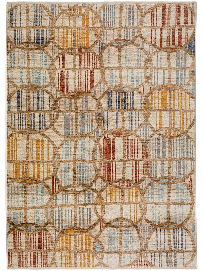 Neola NA12 Khaki 3' x 5' Rug