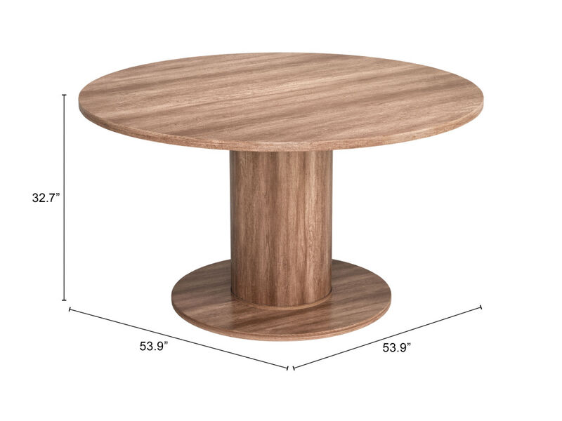 Vault 2 in 1 Table Brown