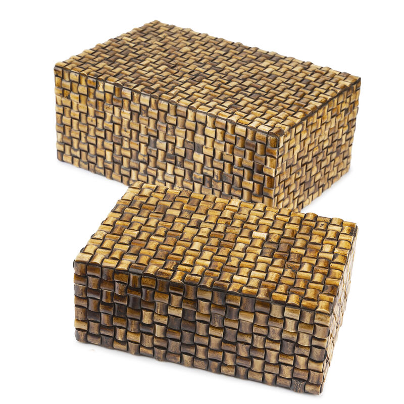 Nomad Decorative Boxes, Set of 2