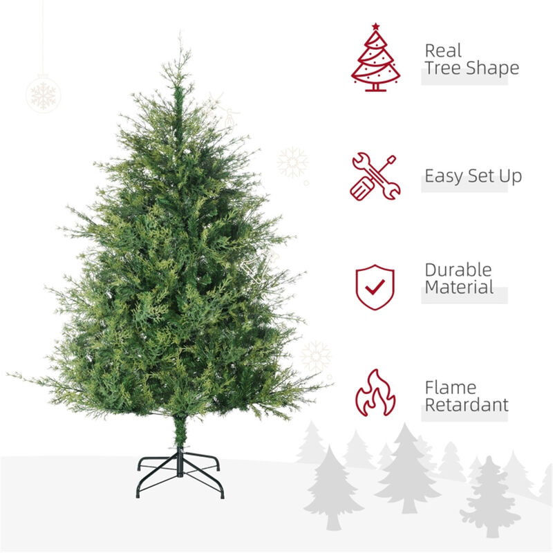 Realistic Artificial Christmas Tree for Home or Office Holiday Display