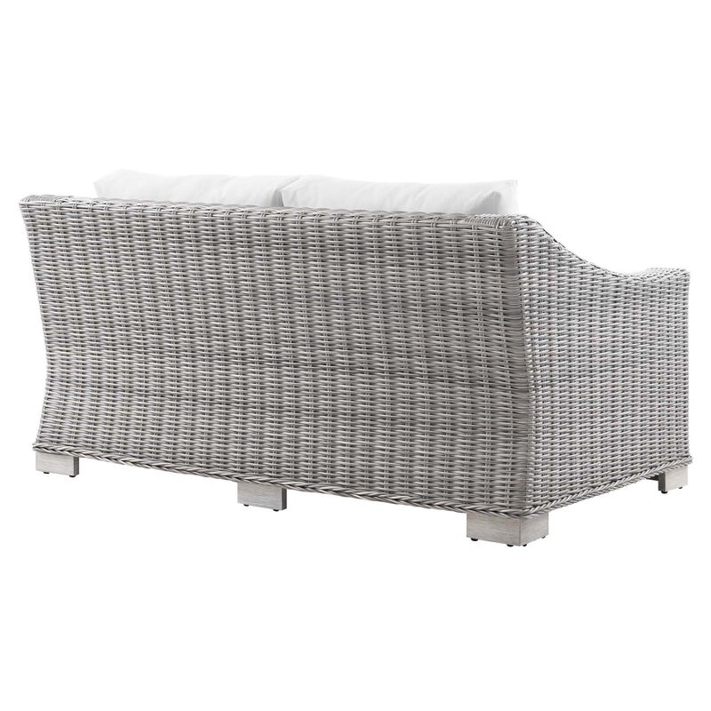 Modway - Conway Outdoor Patio Wicker Rattan Loveseat