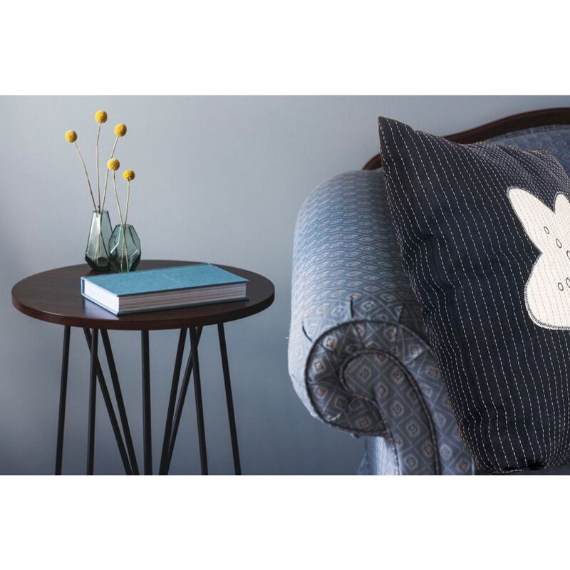 Hivvago Set of Two Blue and White Starfish Throw Pillows