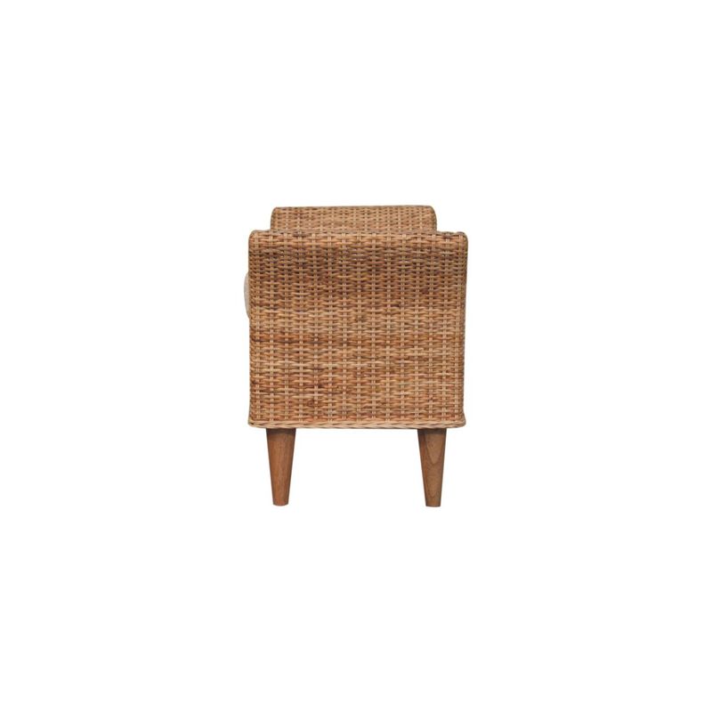 Artisan Furniture Solid Wood Riviera Woven Bench