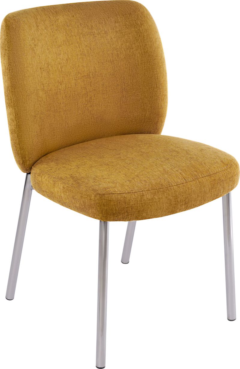 Fomo Chenille-upholstered Dining Chair