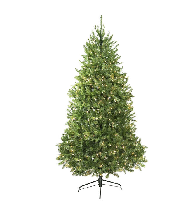 9' Pre-Lit Full Northern Pine Artificial Christmas Tree  Clear Lights