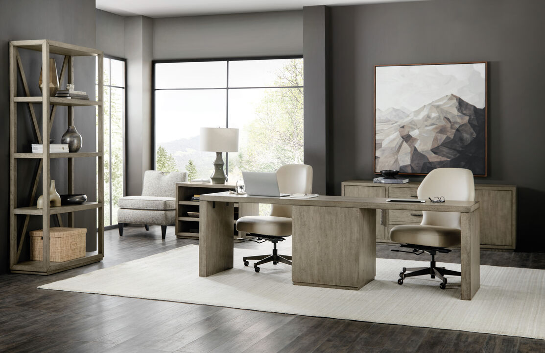 Linville Falls Open Desk Cabinet