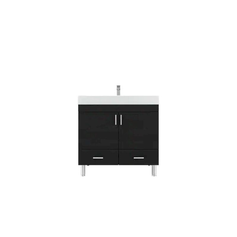 Alya Bath Ripley 36 Modern Bathroom Vanity in Black