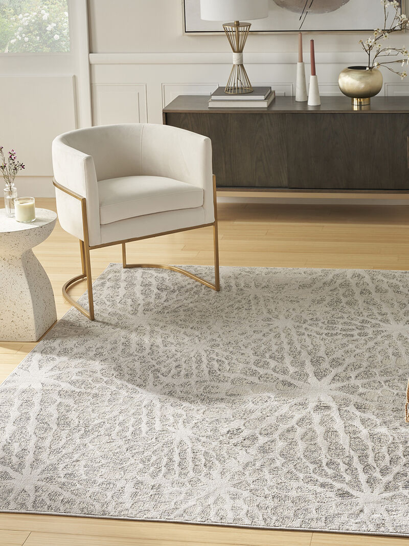 Ambiance AMI02 Gray/Silver 7'10" x 9'10" Rug