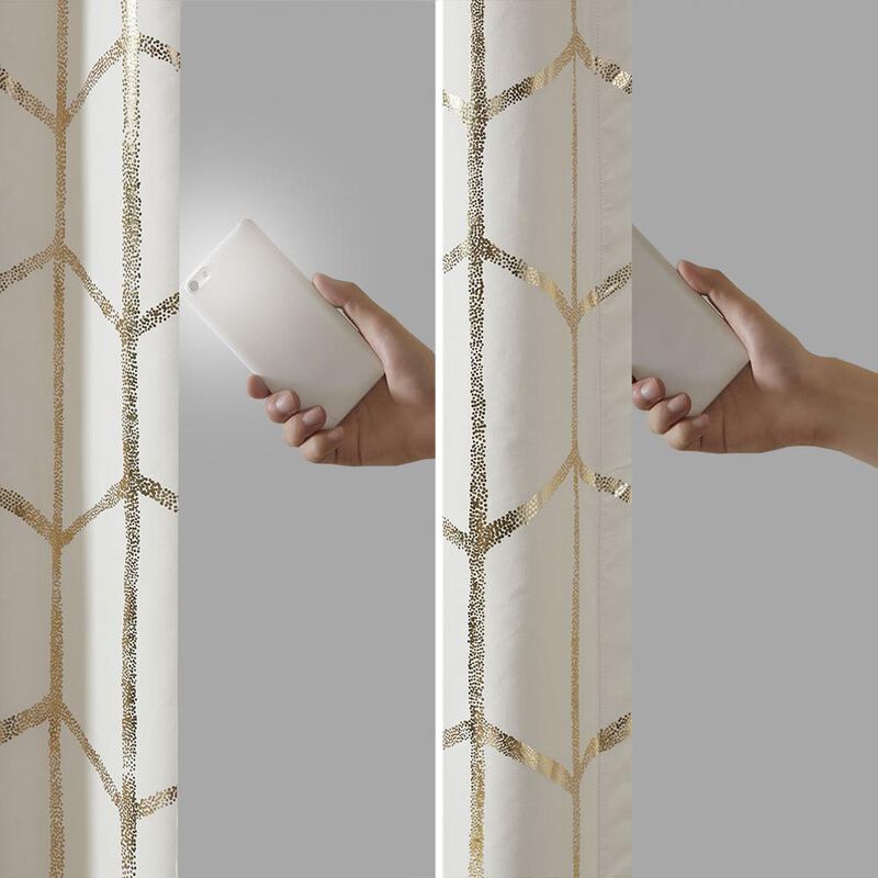 Belen Kox Metallic Total Blackout Window Panel, Belen Kox