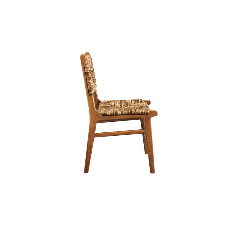 Carolina Living Banana Weave Dining Chair - Set of 2 - Caramel