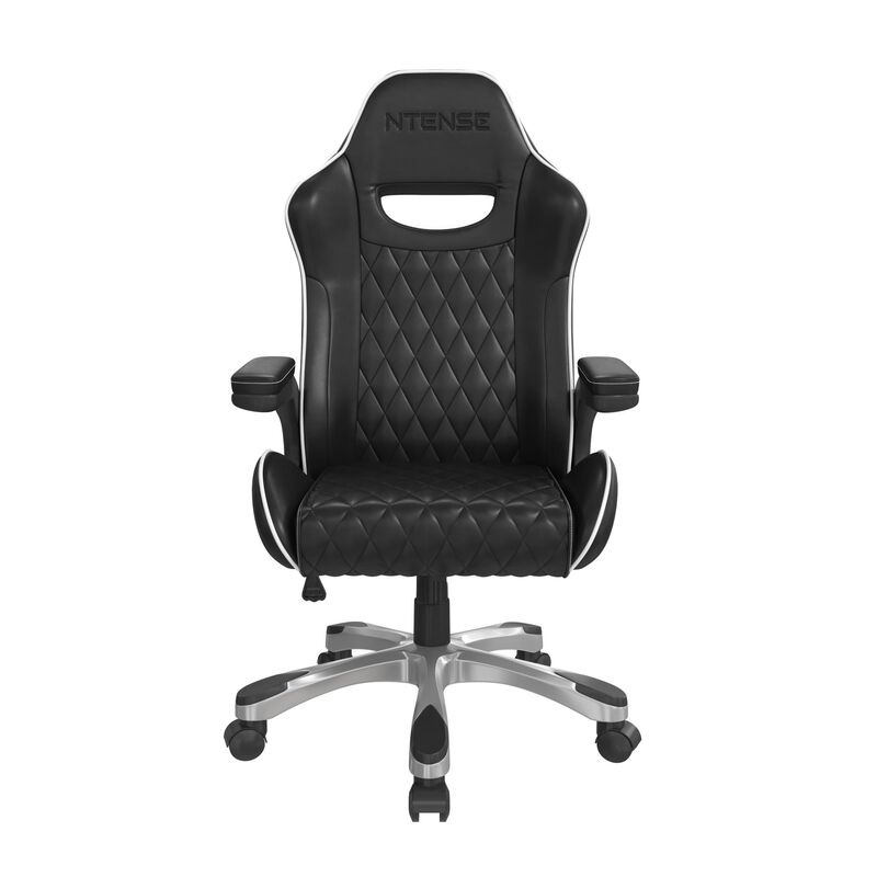 Galaxy Gaming and Office Chair, Black Faux Leather