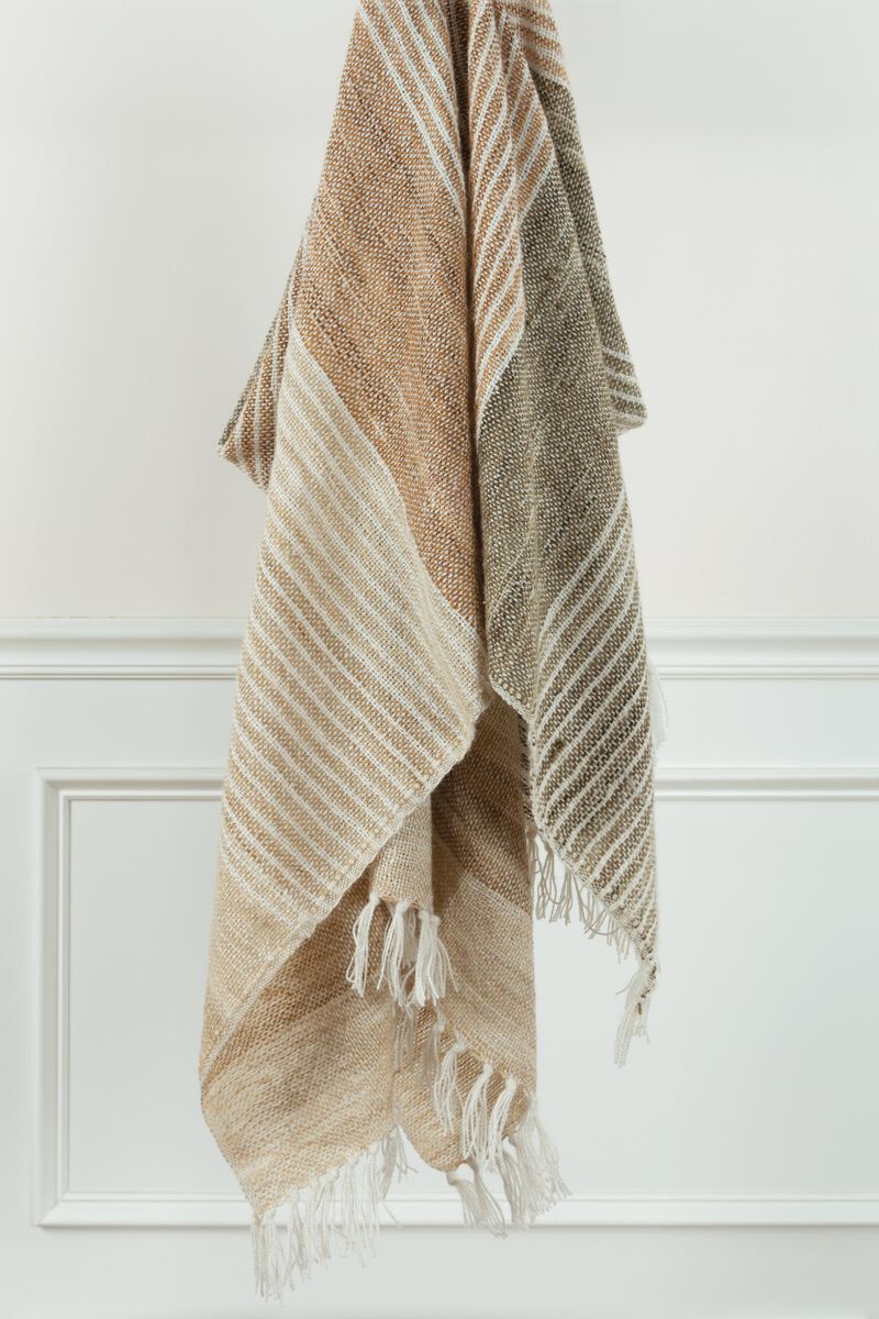 Brown 50" x 60" Throw Blanket