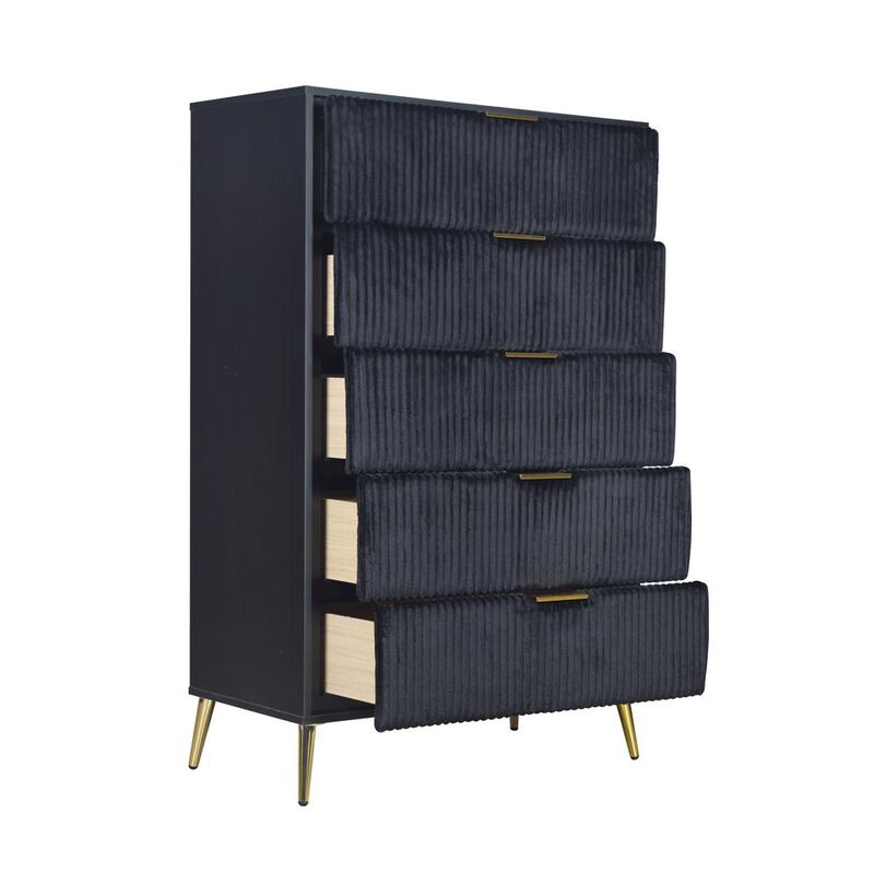 New Classic Furniture Kailani Chest- Black