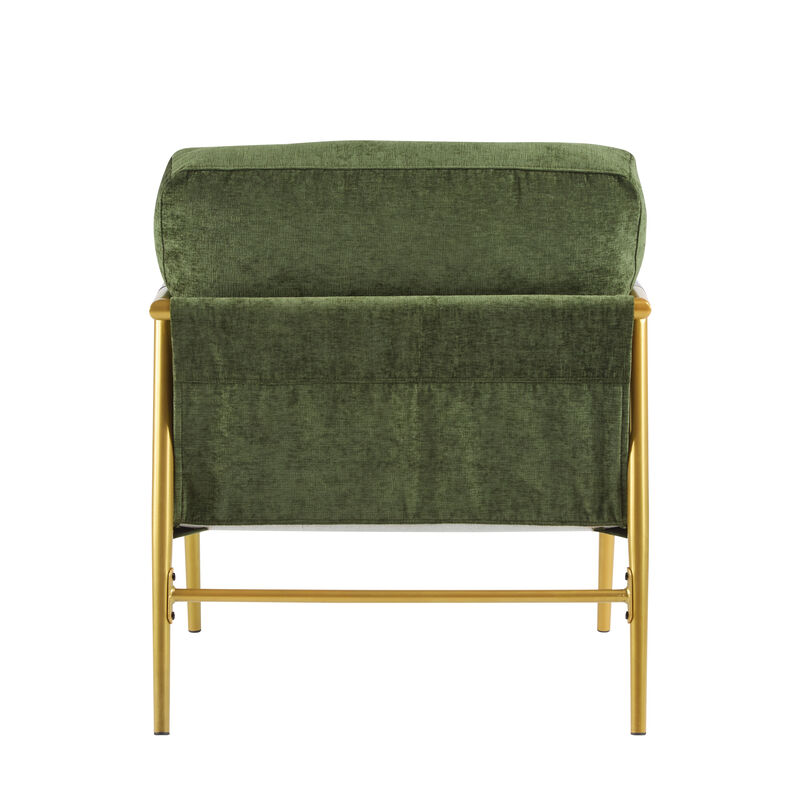 Merax Modern Accent Chair with Plush Cushions
