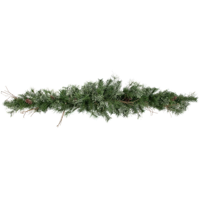 6' x 9" Country Mixed Pine Artificial Christmas Garland - Unlit