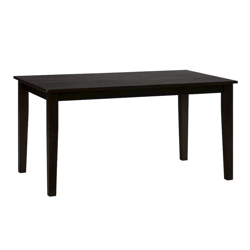 Jofran Simplicity Solid Wood Classic 60 Rectangle Dining Table