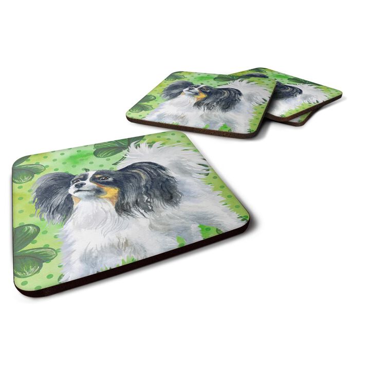 Caroline's Treasures Papillon St Patrick's Decorative coasters, Multicolor