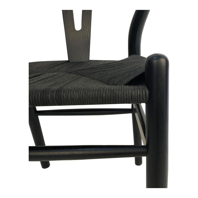 Moe's Home Collection Ventana Dining Chair Black-Set Of Two
