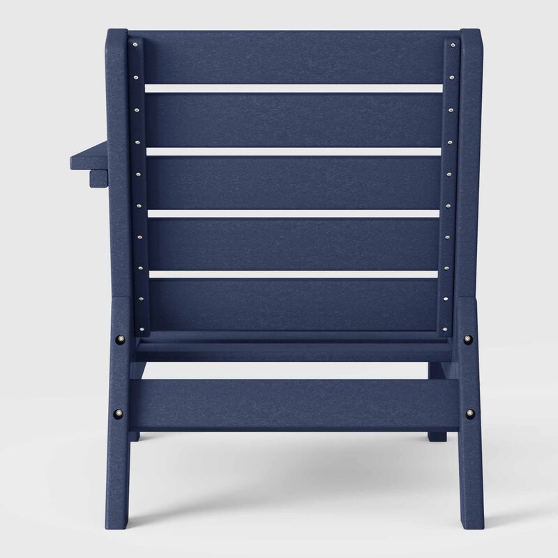 WestinTrends Outdoor Patio HDPE Right Arm Facing Deep Seating Corner Chair