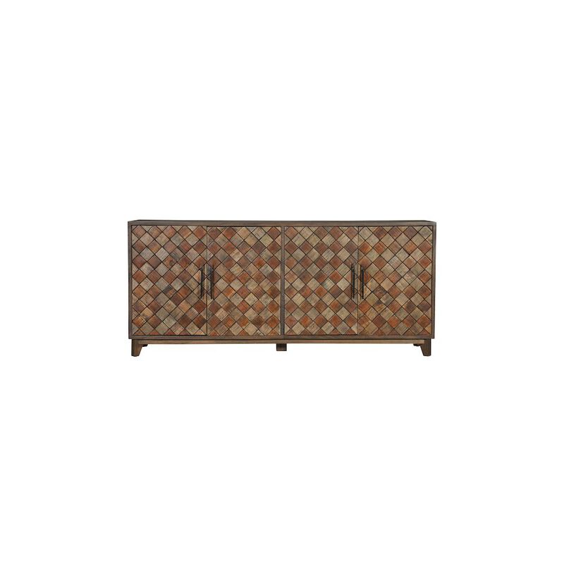 Taran Designs Renith 4-door Solid Wood Sideboard