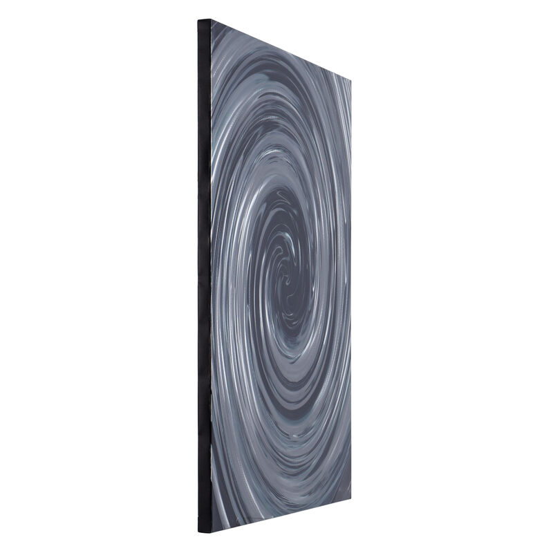 Swirl Circle Canvas