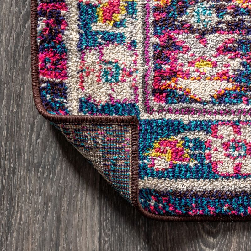 Alfombra Modern Persian Boho Floral Area Rug