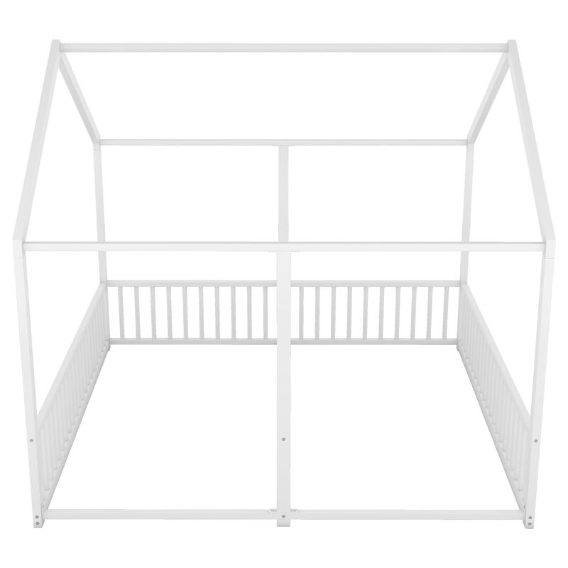 Merax Metal House Platform Beds 2 Shared Beds