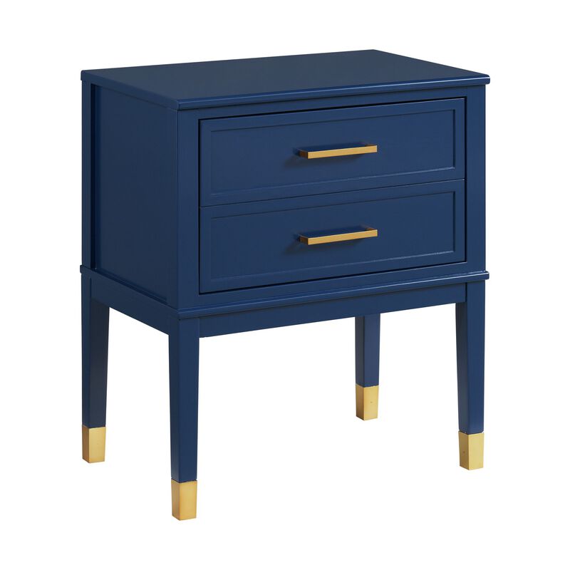 Brody Side Table in Navy