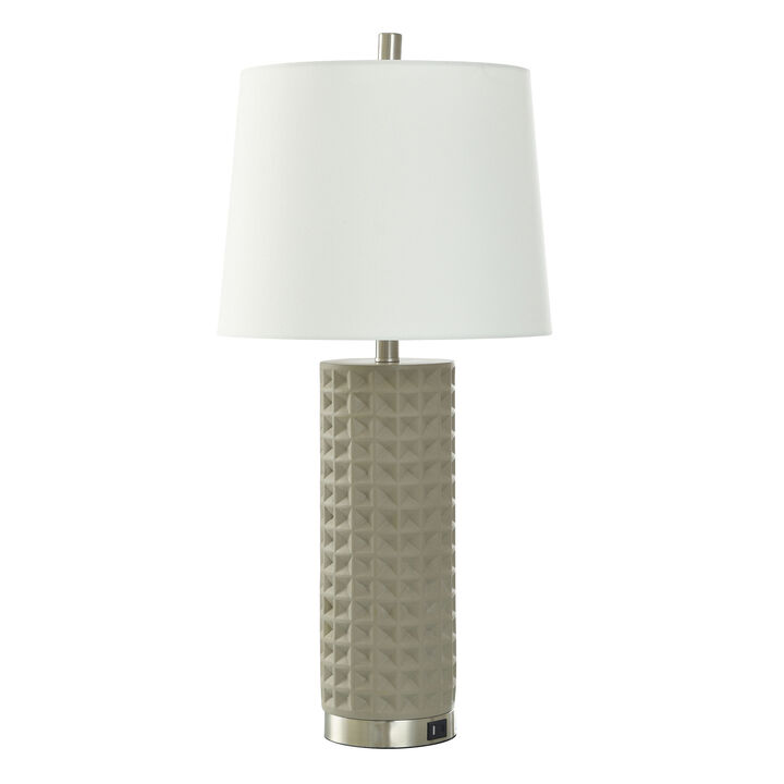 Dark Taupe Lamp