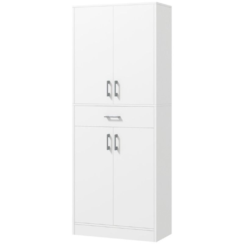 Multipurpose Kitchen Cabinet – Storage Organizer with Shelves & Drawers