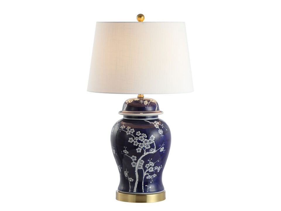 Gracie Ginger Jar Ceramic/Metal LED Table Lamp