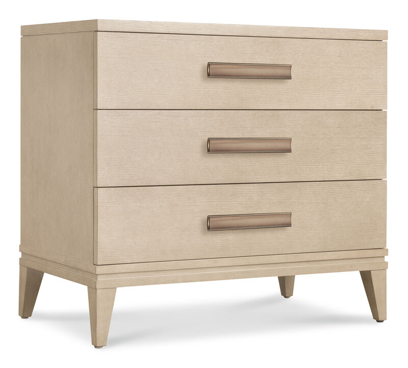 Wes2od 3-Drawer Nightstand